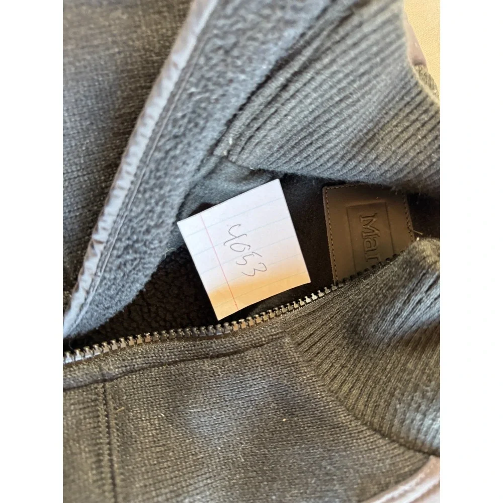 Marmot Motto Jacket Small Mens Full Zip Black‎ Padded Elbows Shoulders Full Zip